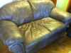 Brown Leather Furniture Set