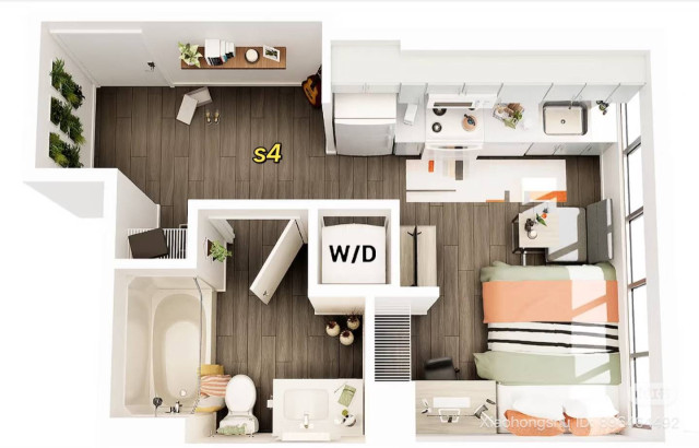 Studio Sublet at The Accolade on Chestnut(UPenn Students Only)