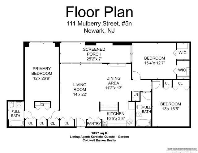 Spacious 3bd/2ba SETON HALL LAW, RUTGERS, NJIT