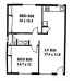 $420 - Big furnished bedroom in a 2Bed/1Bath Apart