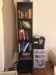 Ikea twin-size bed + spring mattress + base + bookshelf