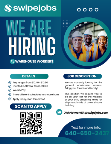 Warehouse Workers Wanted
