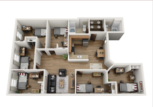 Spring Semester Sublet: 8 Jenkins Court, Durham NH