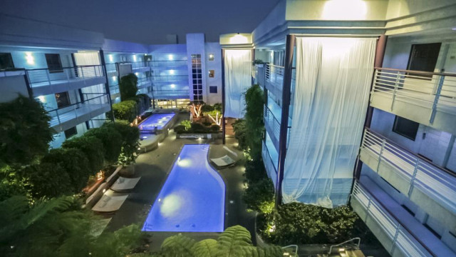 Hotel Living for Students ($1800 per person, 2 students per room) or $3600