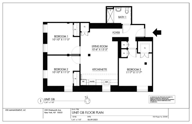 unit GB modern and sleek 3-bedroom,