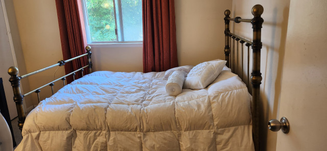 Bright sunny furnished bedroom ideal for students for $1350/month. Available now.